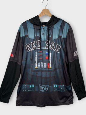 Red Sox Star Wars XL SITH Jersey Theme Night Promo Fenway